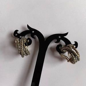 David Yurman diamond X collection earrings